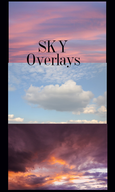 how to add a sky overlay in photoshop